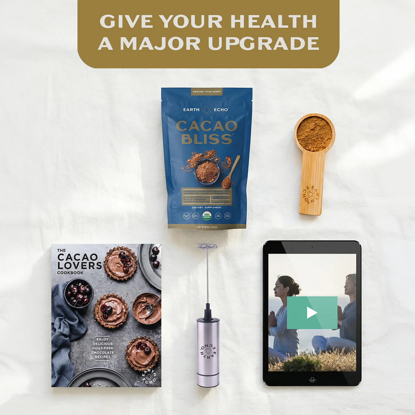 30-Day Supply of Cacao Bliss + FREE Starter Kit