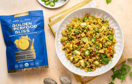 This Golden Spiced Quinoa Salad Is Quick, Easy, & Healthy